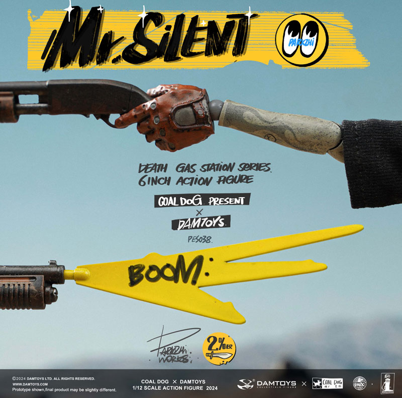 ダムトイ x コールドッグ 1/12 デス ガス ステーション シリーズ Mr.サイレント DX[DAMTOYS]