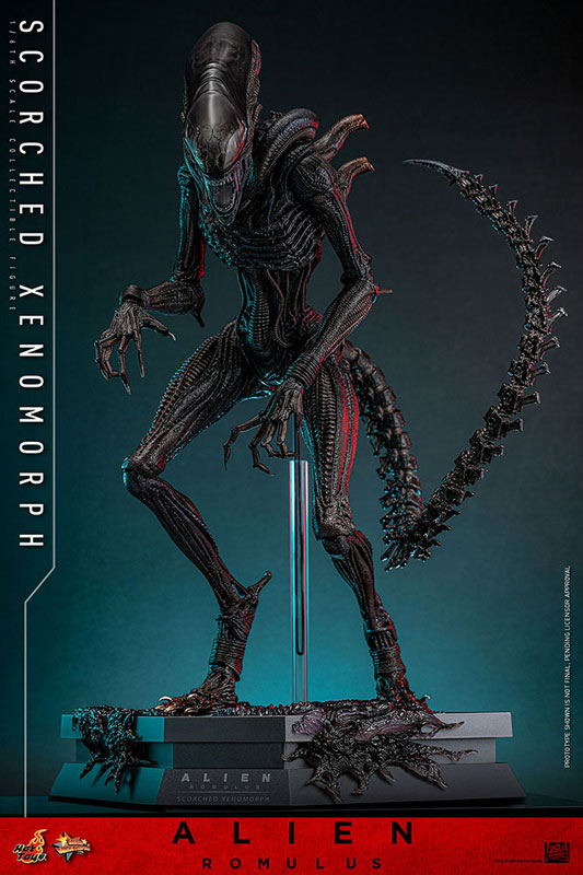 ムービーマスターピース エイリアン：ロムルス 1/6 スコーチド・ゼノモーフ延期前倒可能性大[ホットトイズ]
