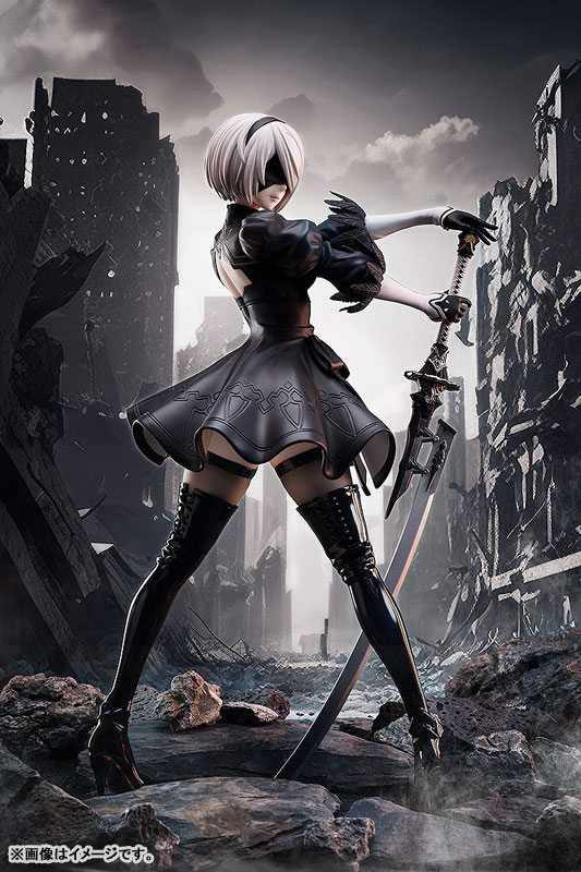 NieR：Automata Ver1.1a 2B(ヨルハ二号B型) 大好評 1/4 完成品フィギュア[フリーイング]