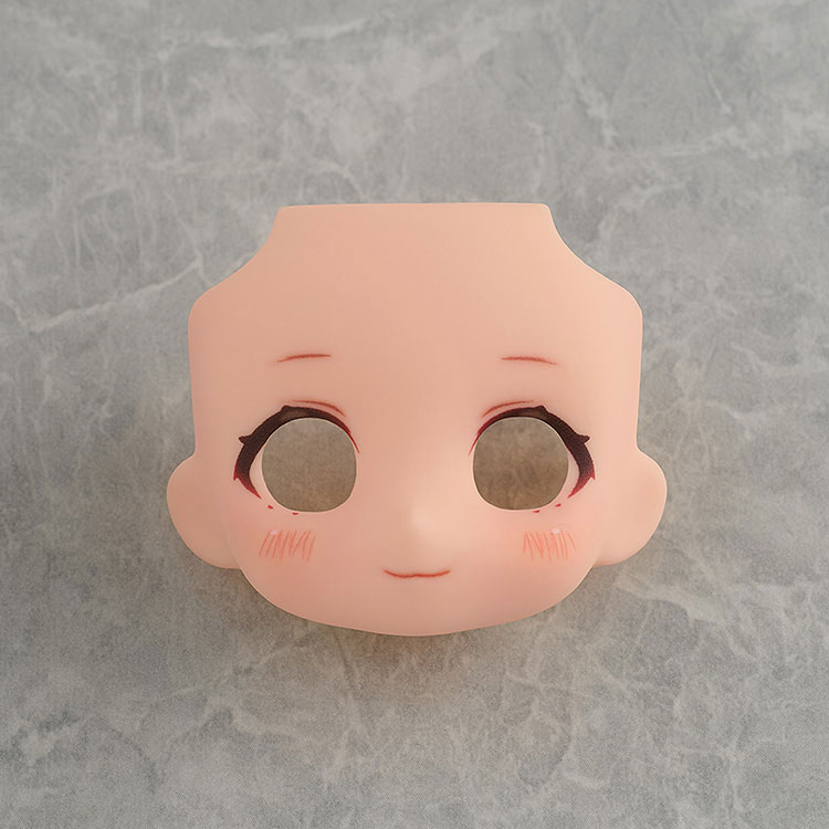 ねんどろいどどーる かすたむフェイス Make Up！：めぐつき01(peach)[グッドスマイルカンパニー]