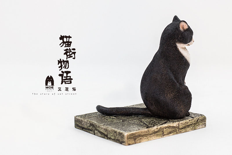 『猫街物語』 瞑想猫Ver. 黒白 1/6 完成品フィギュア[WE ART DOING]