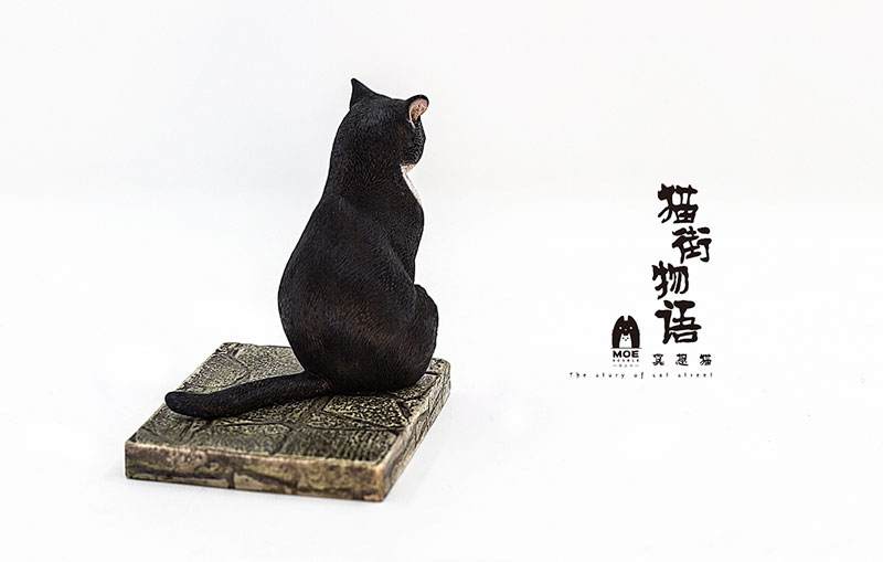 『猫街物語』 瞑想猫Ver. 黒白 1/6 完成品フィギュア[WE ART DOING]