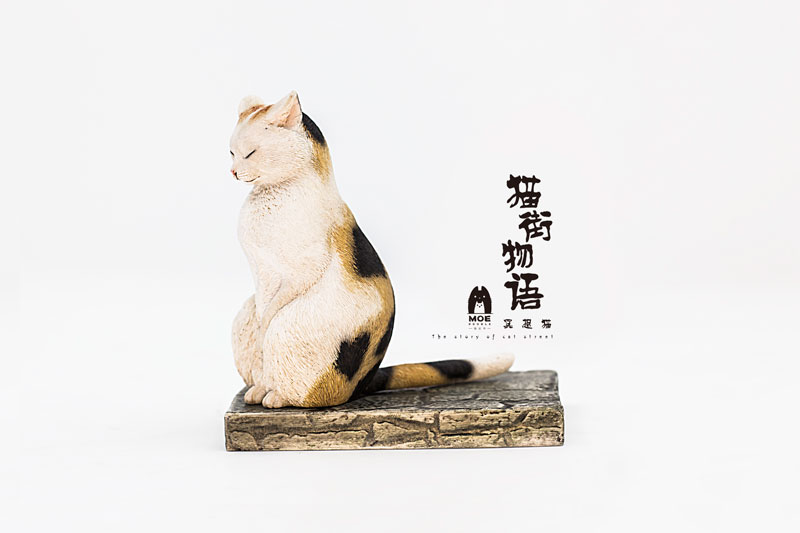 『猫街物語』 瞑想猫Ver. 三毛 1/6 完成品フィギュア[WE ART DOING]