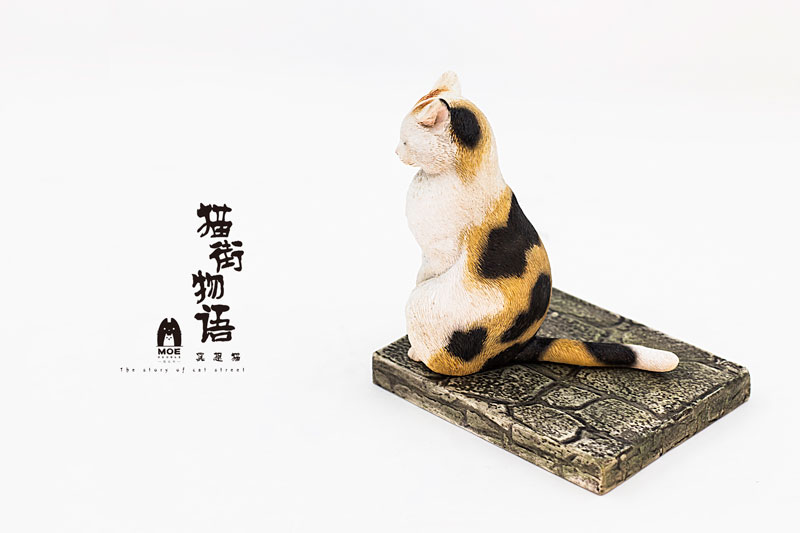 『猫街物語』 瞑想猫Ver. 三毛 1/6 完成品フィギュア[WE ART DOING]