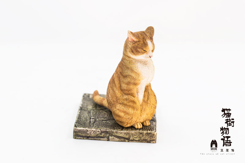『猫街物語』 瞑想猫Ver. 茶トラ 1/6 完成品フィギュア[WE ART DOING]
