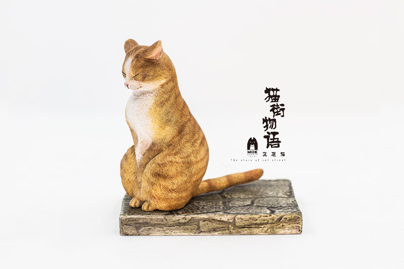 『猫街物語』 瞑想猫Ver. 茶トラ 1/6 完成品フィギュア[WE ART DOING]
