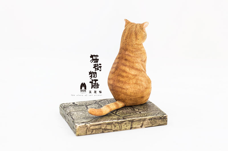 『猫街物語』 瞑想猫Ver. 茶トラ 1/6 完成品フィギュア[WE ART DOING]