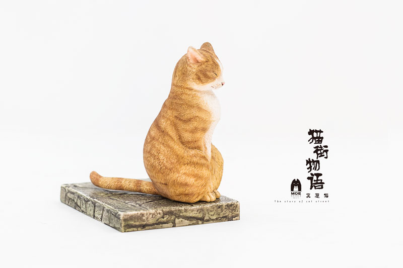 『猫街物語』 瞑想猫Ver. 茶トラ 1/6 完成品フィギュア[WE ART DOING]