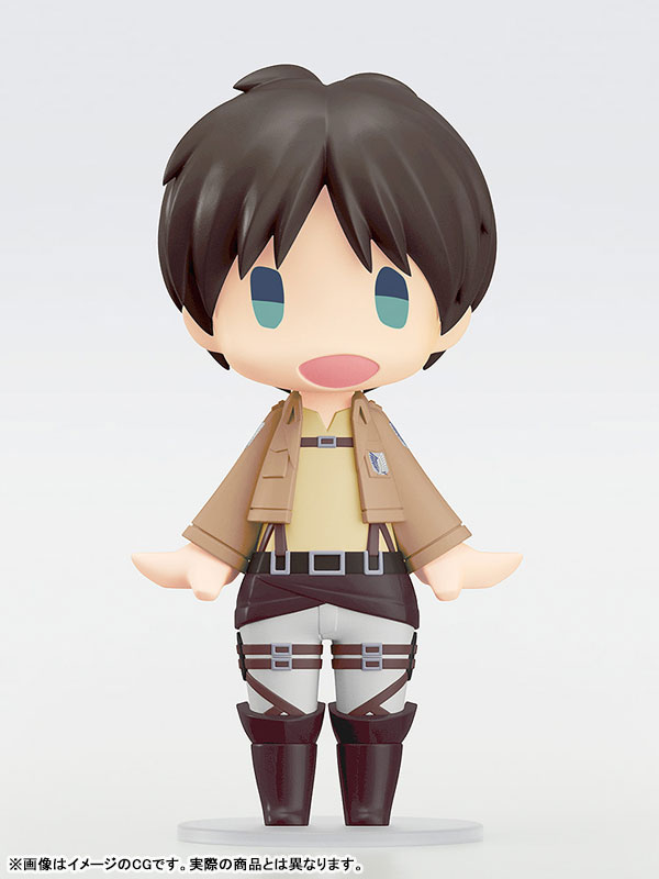 HELLO！ GOOD SMILE 進撃の巨人 エレン・イェーガー 可動フィギュア[グッドスマイルカンパニー]