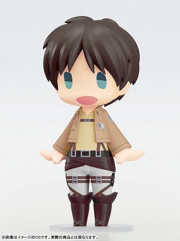 HELLO！ GOOD SMILE 進撃の巨人 エレン・イェーガー 可動フィギュア[グッドスマイルカンパニー]