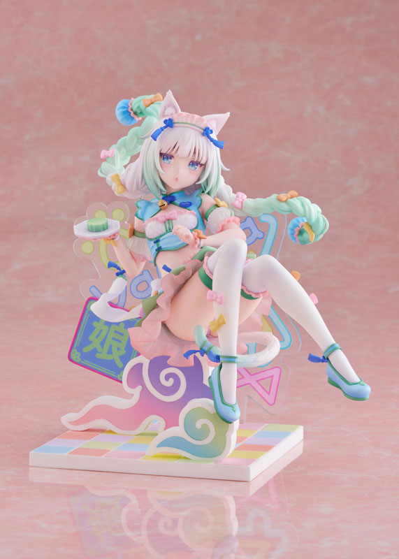 【あみあみ限定特典】ネコぱら ショコラ/バニラ ゆめかわチャイナVer. 1/7 完成品フィギュア