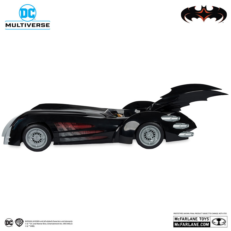 『DCコミックス』DCマルチバース ビークル バットモービル『バットマン＆ロビン Mr.フリーズの逆襲』【同梱不可】