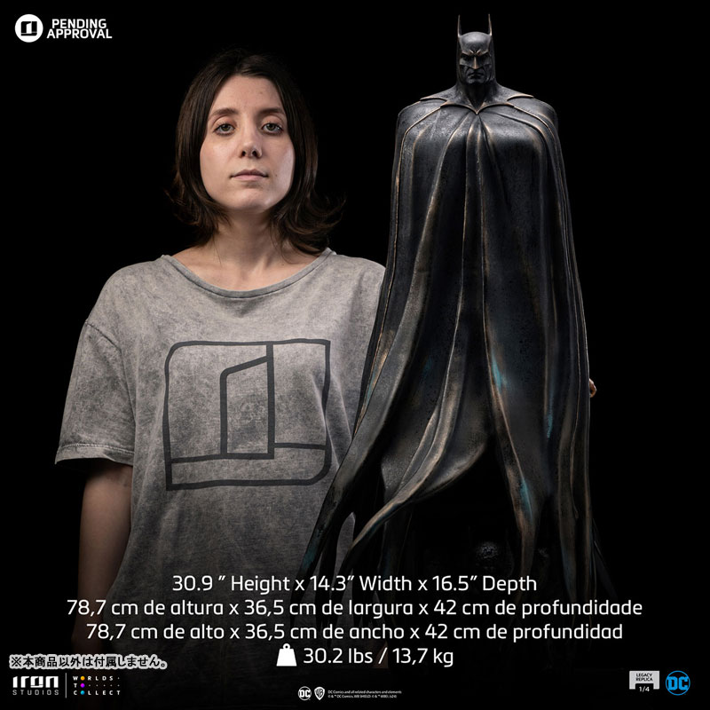 DC スタチュー レガシーレプリカ・シリーズ 1/4 バットマン・アイデンティティ[コミック]