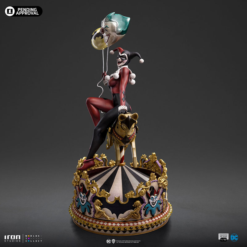 DC スタチュー アートスケール 1/10 ハーレイ・クイン(アンリーシュド)[コミック][アイアン・スタジオ]