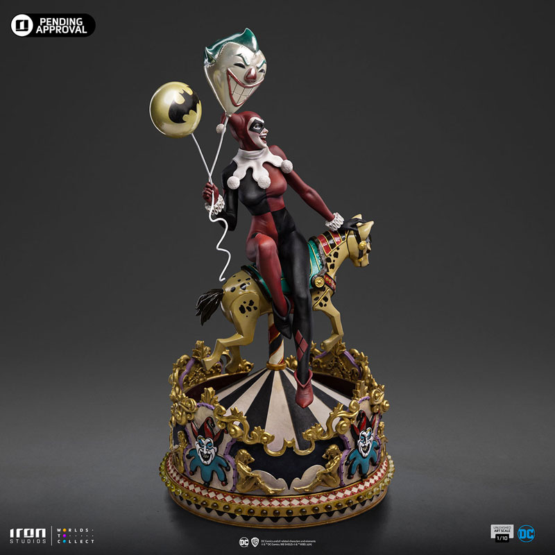 DC スタチュー アートスケール 1/10 ハーレイ・クイン(アンリーシュド)[コミック][アイアン・スタジオ]