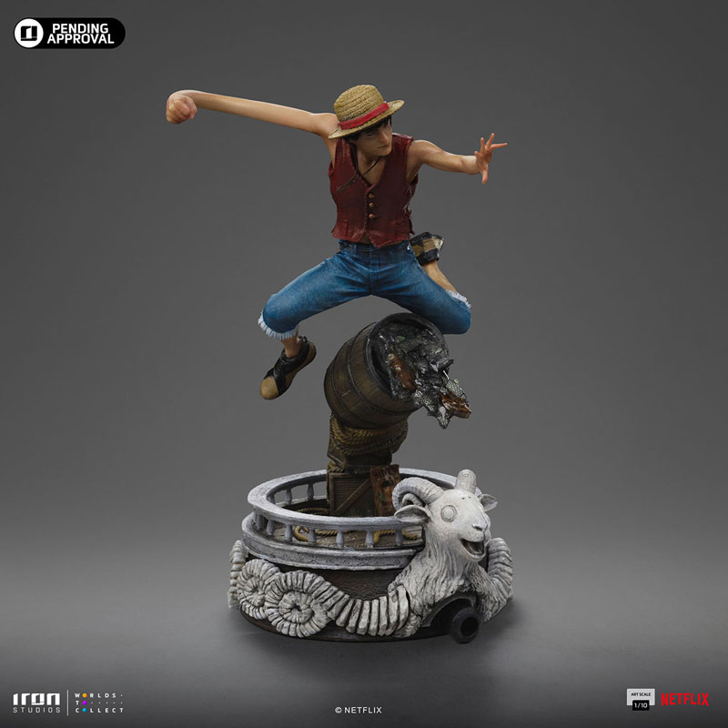 『ONE PIECE』(Netflix) スタチュー「アートスケール」1/10スケール モンキー・D・ルフィ[アイアン・スタジオ]