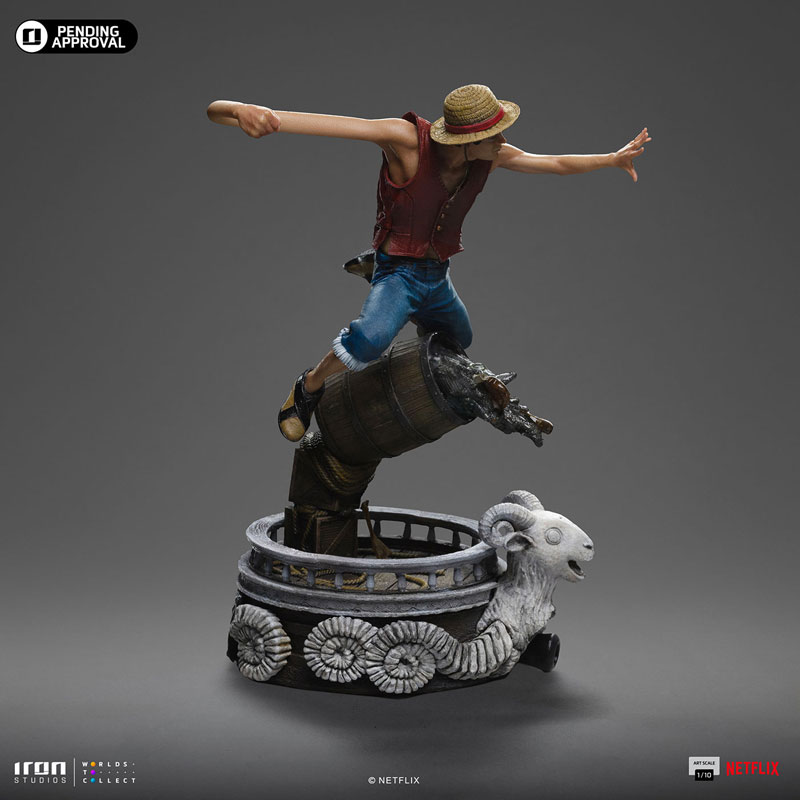 『ONE PIECE』(Netflix) スタチュー「アートスケール」1/10スケール モンキー・D・ルフィ[アイアン・スタジオ]