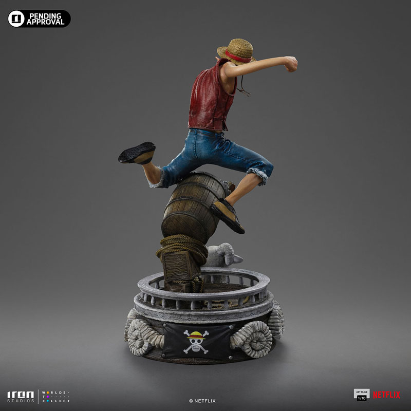 『ONE PIECE』(Netflix) スタチュー「アートスケール」1/10スケール モンキー・D・ルフィ[アイアン・スタジオ]