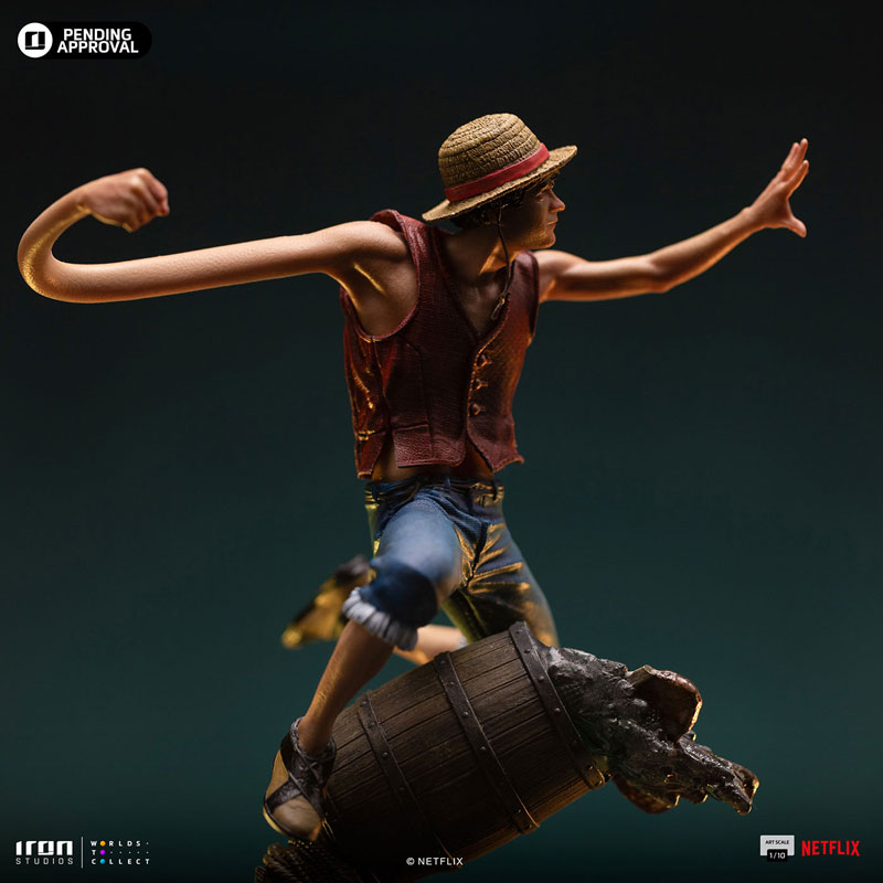 『ONE PIECE』(Netflix) スタチュー「アートスケール」1/10スケール モンキー・D・ルフィ[アイアン・スタジオ]