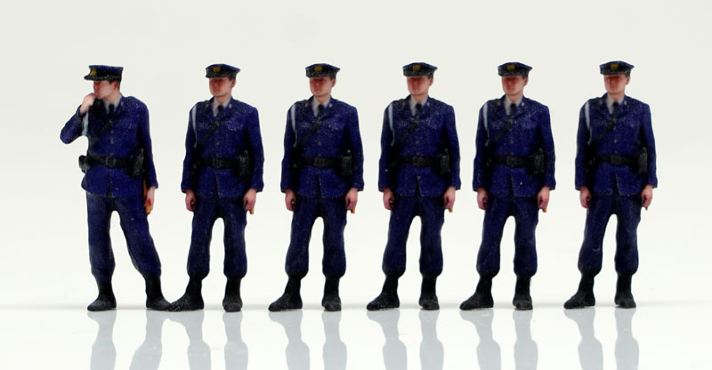 機動警察パトレイバー 1/60スケール 警察官6体セット