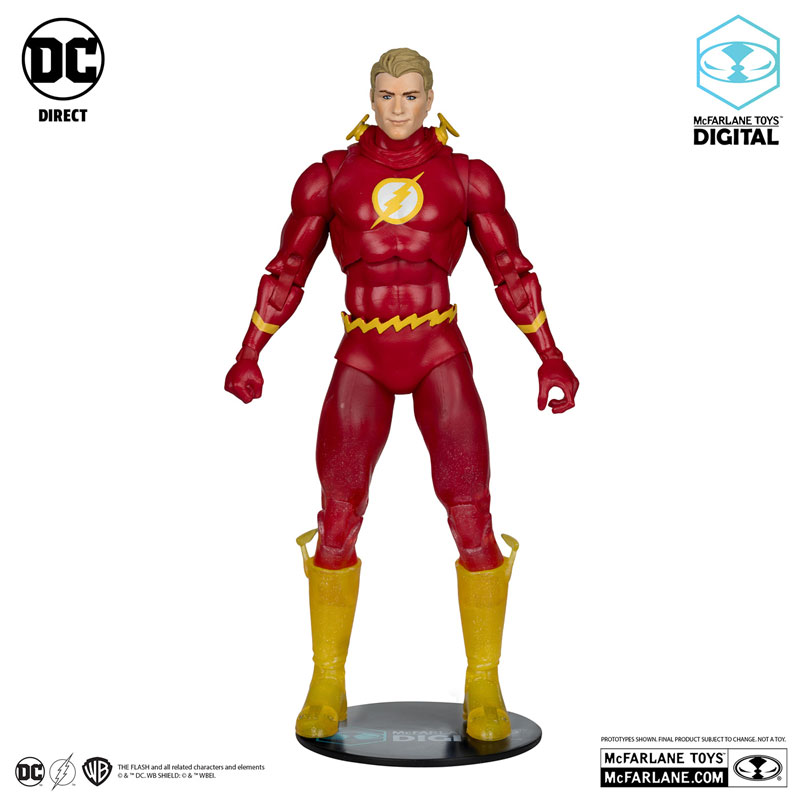DCダイレクト アクションフィギュア フラッシュ(スピードフォース/プラチナム・エディション)[コミック][マクファーレントイズ]