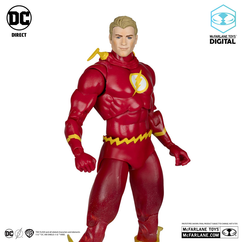 DCダイレクト アクションフィギュア フラッシュ(スピードフォース/プラチナム・エディション)[コミック][マクファーレントイズ]