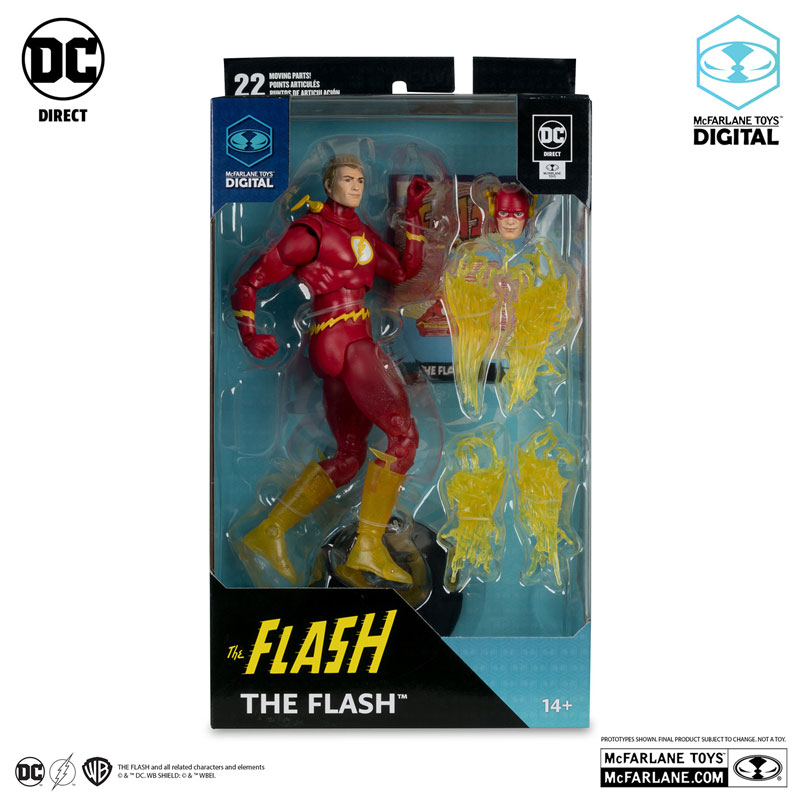 DCダイレクト アクションフィギュア フラッシュ(スピードフォース/プラチナム・エディション)[コミック][マクファーレントイズ]