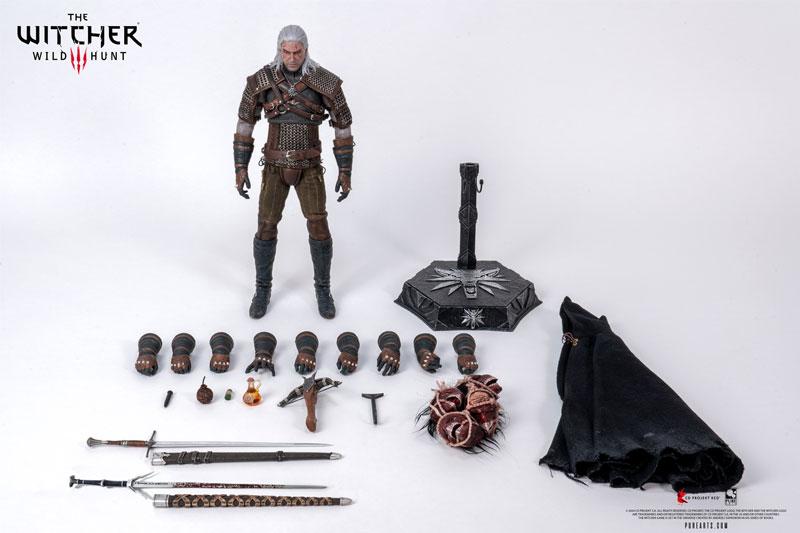 ウィッチャー3 ワイルドハント/ リヴィアのゲラルト 1/6 アクションフィギュア[ピュアアーツ]【同梱不可】