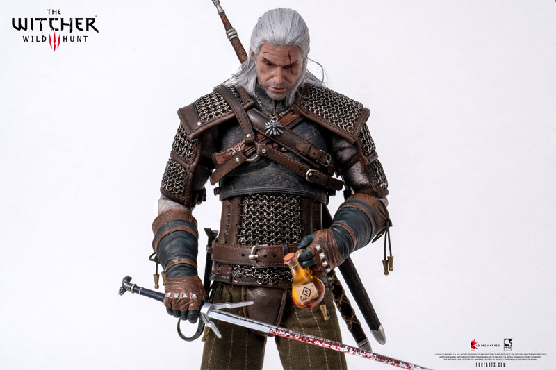 ウィッチャー3 ワイルドハント/ リヴィアのゲラルト 1/6 アクションフィギュア[ピュアアーツ]【同梱不可】