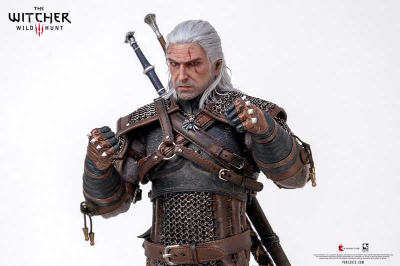 ウィッチャー3 ワイルドハント/ リヴィアのゲラルト 1/6 アクションフィギュア[ピュアアーツ]【同梱不可】