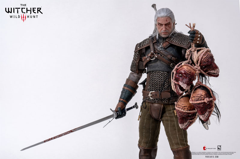 ウィッチャー3 ワイルドハント/ リヴィアのゲラルト 1/6 アクションフィギュア[ピュアアーツ]【同梱不可】