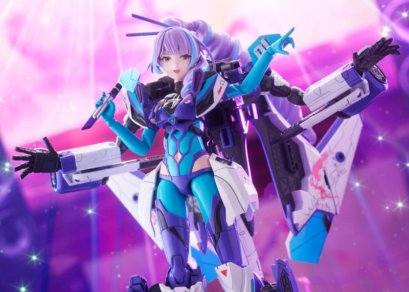 V.F.G. No.MC-17 マクロスΔ VF-31J ジークフリード 美雲・ギンヌメール プラモデル