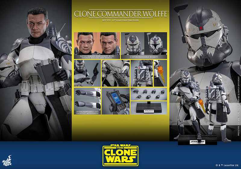 テレビ・マスターピース スター・ウォーズ：クローン・ウォーズ 1/6スケール コマンダー・ウォルフ ※延期・前倒し可能性大