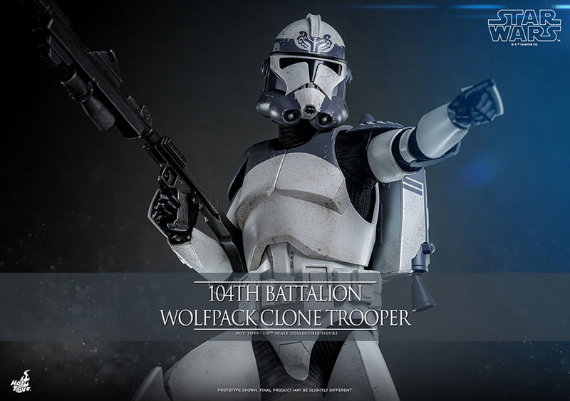 テレビ・マスターピース スター・ウォーズ：クローン・ウォーズ 1/6スケール クローントルーパー ウルフパック(第104大隊) ※延期・前倒し可能性大
