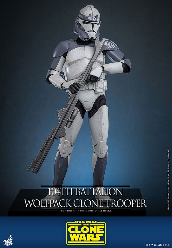 テレビ・マスターピース スター・ウォーズ：クローン・ウォーズ 1/6スケール クローントルーパー ウルフパック(第104大隊) ※延期・前倒し可能性大