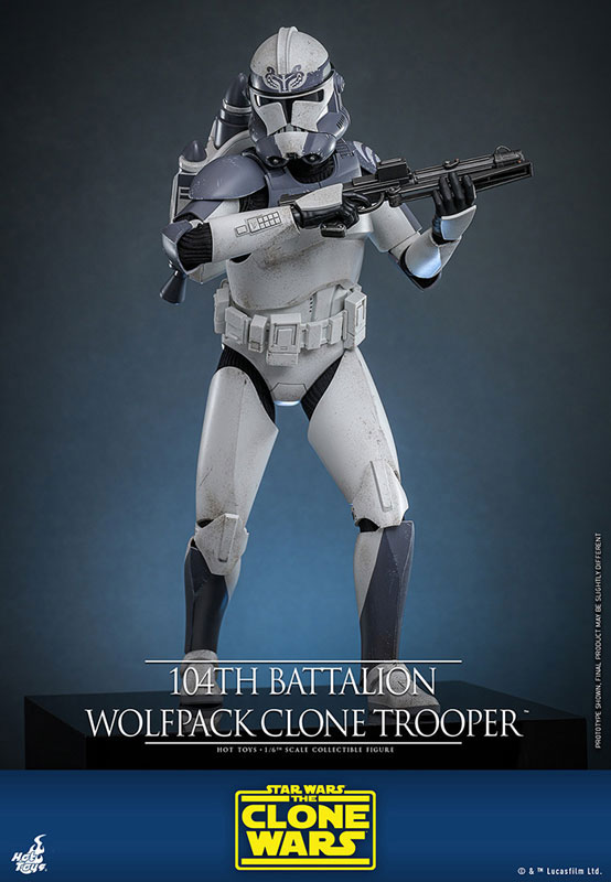 テレビ・マスターピース スター・ウォーズ：クローン・ウォーズ 1/6スケール クローントルーパー ウルフパック(第104大隊) ※延期・前倒し可能性大