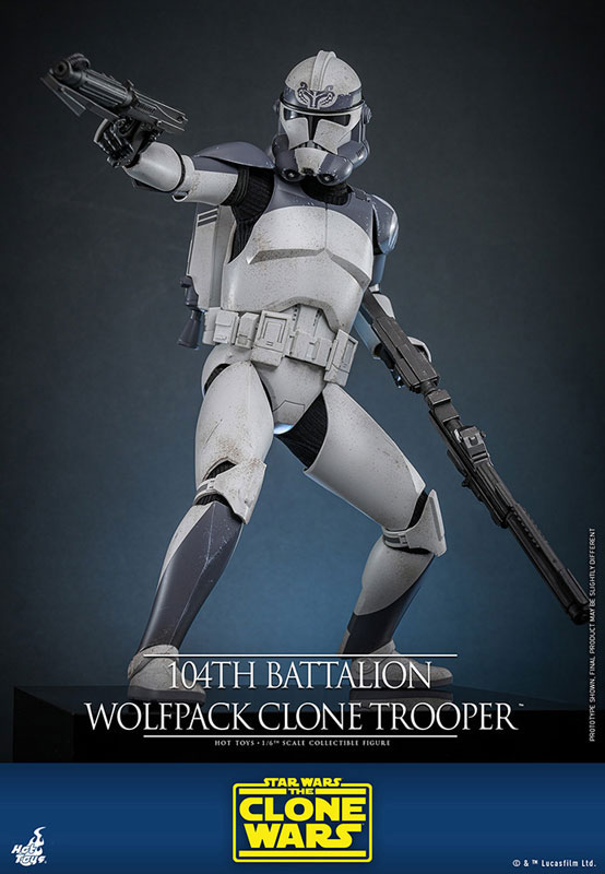 テレビ・マスターピース スター・ウォーズ：クローン・ウォーズ 1/6スケール クローントルーパー ウルフパック(第104大隊) ※延期・前倒し可能性大
