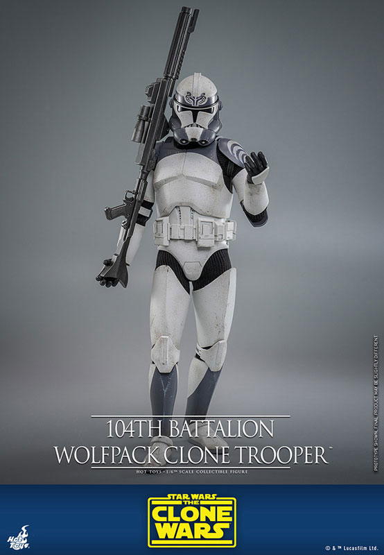 テレビ・マスターピース スター・ウォーズ：クローン・ウォーズ 1/6スケール クローントルーパー ウルフパック(第104大隊) ※延期・前倒し可能性大