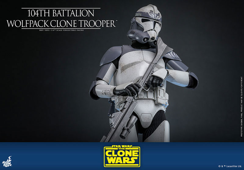 テレビ・マスターピース スター・ウォーズ：クローン・ウォーズ 1/6スケール クローントルーパー ウルフパック(第104大隊) ※延期・前倒し可能性大