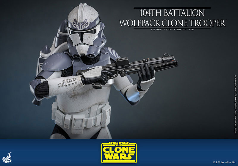 テレビ・マスターピース スター・ウォーズ：クローン・ウォーズ 1/6スケール クローントルーパー ウルフパック(第104大隊) ※延期・前倒し可能性大