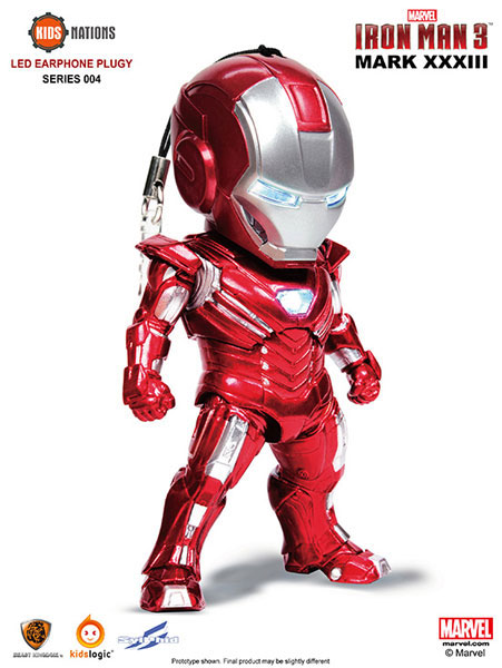 アイアンマン3 Kids Nations Series 004 Kids Nations Series 004 イヤホンジャック付きフィギュア