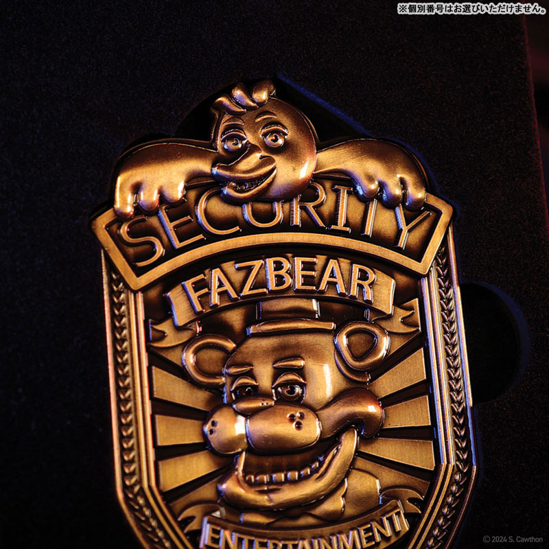 Five Nights at Freddy's レプリカ セキュリティバッジ Amazon.co.jp: 【公式ライセンス商品】Five Nights at Freddy's