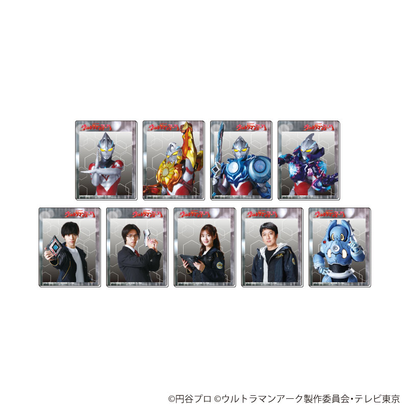 アクリルカード「ウルトラマンアーク」01/ 9個入りBOX[A3]《在庫