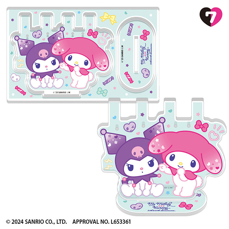 My Melody 50th ＆ Kuromi 20th Anniversaries アクリル