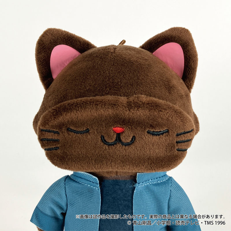 名探偵コナン withCAT アイマスク付きぬいぐるみキーホルダー