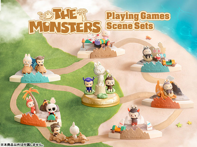 THE MONSTERS Playing Games シリーズ シーンセット 6個入りBOX
