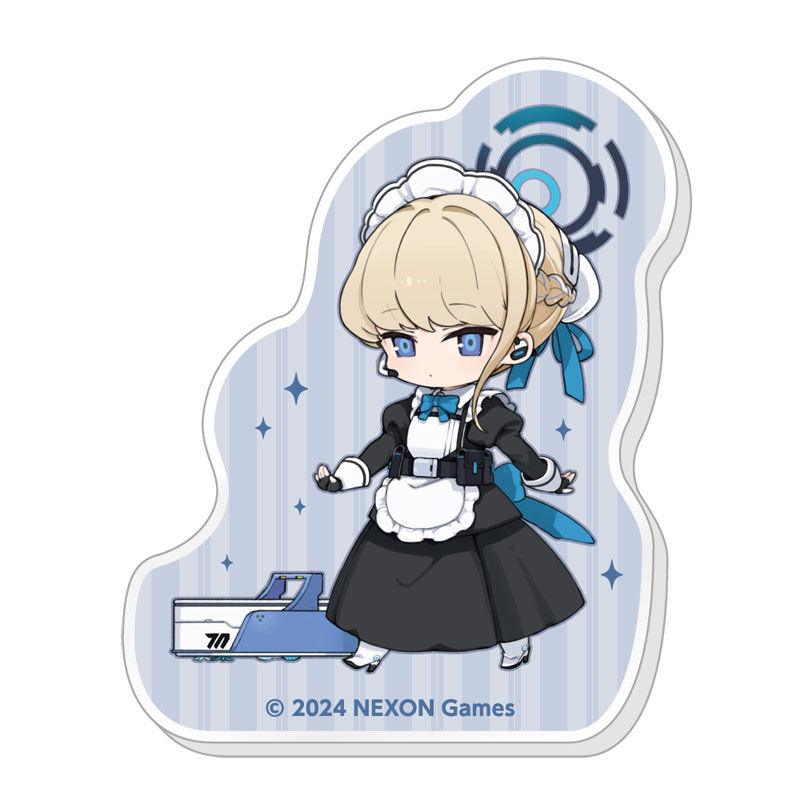 韓国限定ブルーアーカイブ GS25 アクリルマグネットキーリング 3枚 韓国限定ブルーアーカイブ GS25 アクリルマグネットキーリング 3