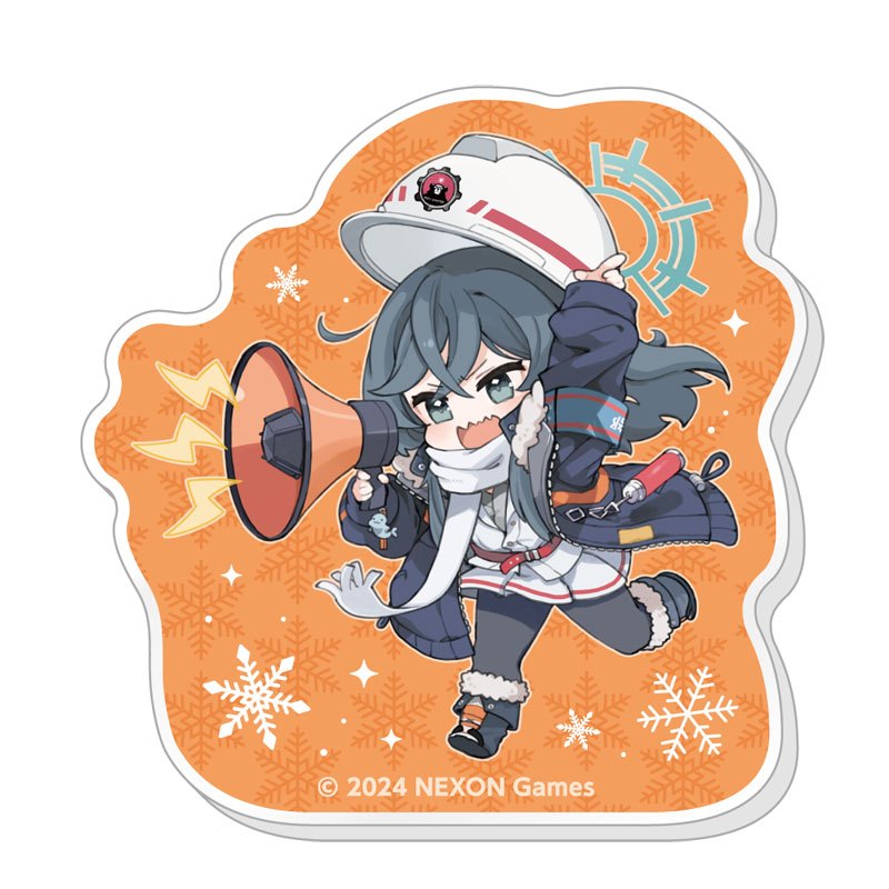 韓国限定★ブルーアーカイブ GS25 アクリルマグネットキーリング ユウカ ノア ユウカ 韓国限定☆ブルーアーカイブ GS25 アクリルマグネット