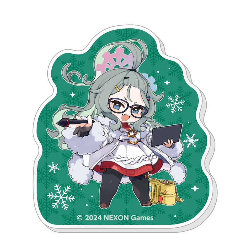 ブルーアーカイブ トレーディングミニキャラアクリルマグネット