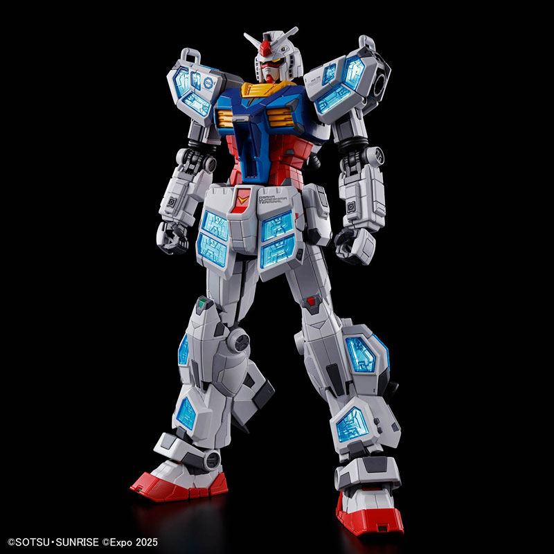 EXPO2025 RX-78F00/Eガンダム(グラスフェザー装備)とEGセット EXPO2025 RX-78F00/E ガンダム (EX-001 グラスフェザー装備